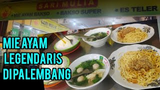 Makan Mie Ayam Sari Mulia Megahria| Mie Ayam Legendaris di Palembang