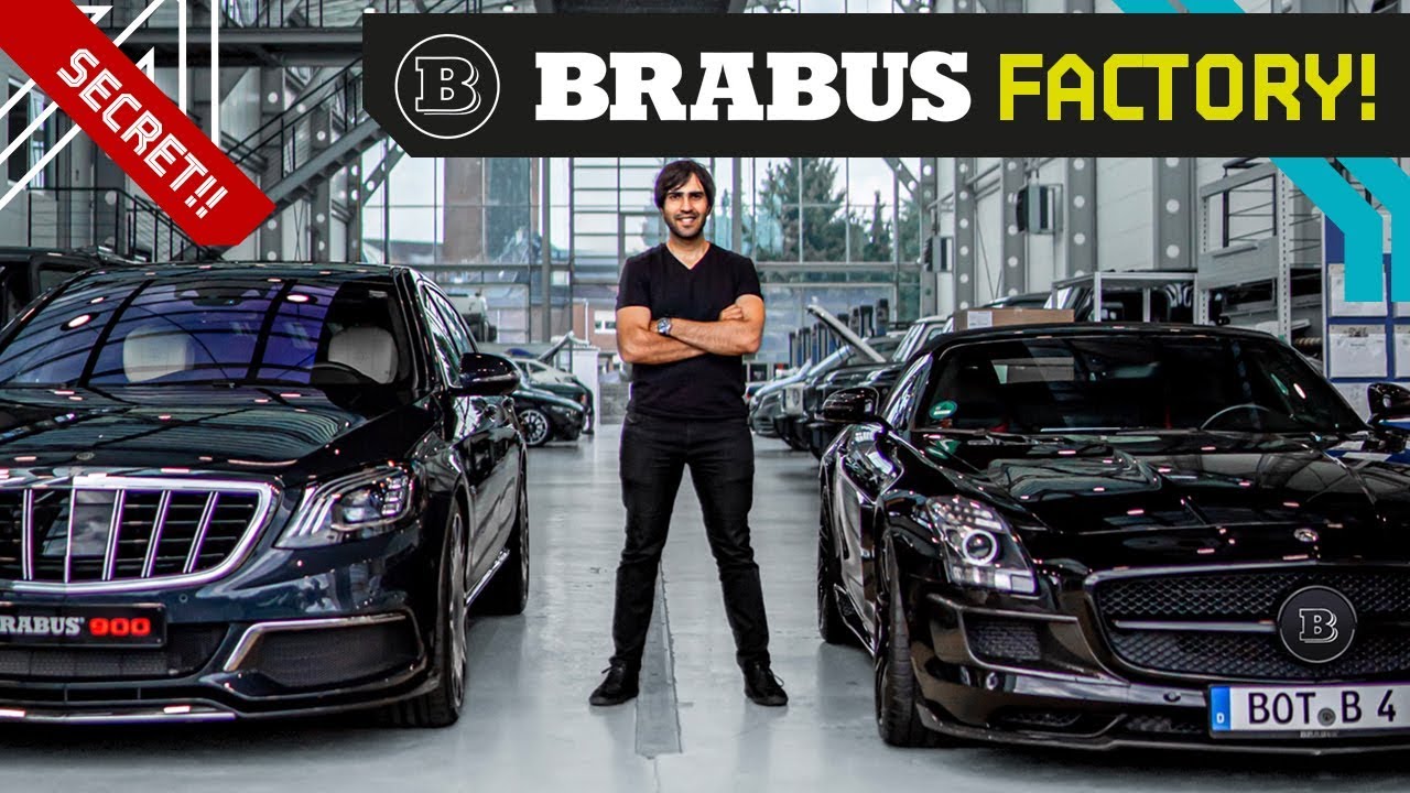 ⁣Brabus Factory! Loudest, Fastest, Widest Custom AMG Beasts!!