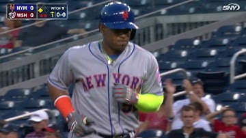 NYM@WSH: Cespedes opens the scoring with a sac fly