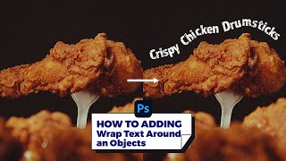 Photoshop Tips Tricks Tools | How To Adding Wrap Text Around an Objects | Beginners 101 screenshot 2