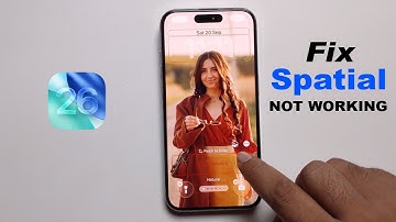 iOS 26 : Spatial Wallpaper NOT WORKING ! Let