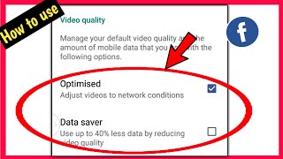 how to use video quality setting in facebook / @TechnicalShivamPal screenshot 2