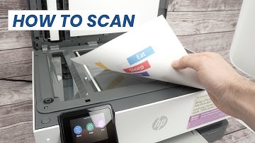 How to Scan Using The HP OfficeJet Pro 8135e, 8139e, 8132e, 8134e, 8138e, 9125e, 8130e