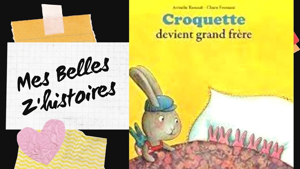 Livre croquette devient grand frère