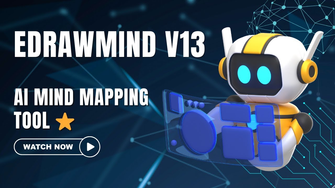 Edrawmind V13: превратите любой файл в ментальную карту с помощью ИИ за считанные секунды ⭐️