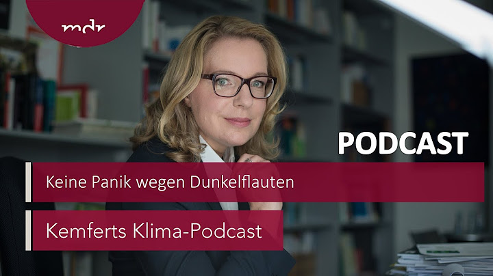 Keine Panik wegen Dunkelflauten | Kemferts Klima-Podcast | MDR