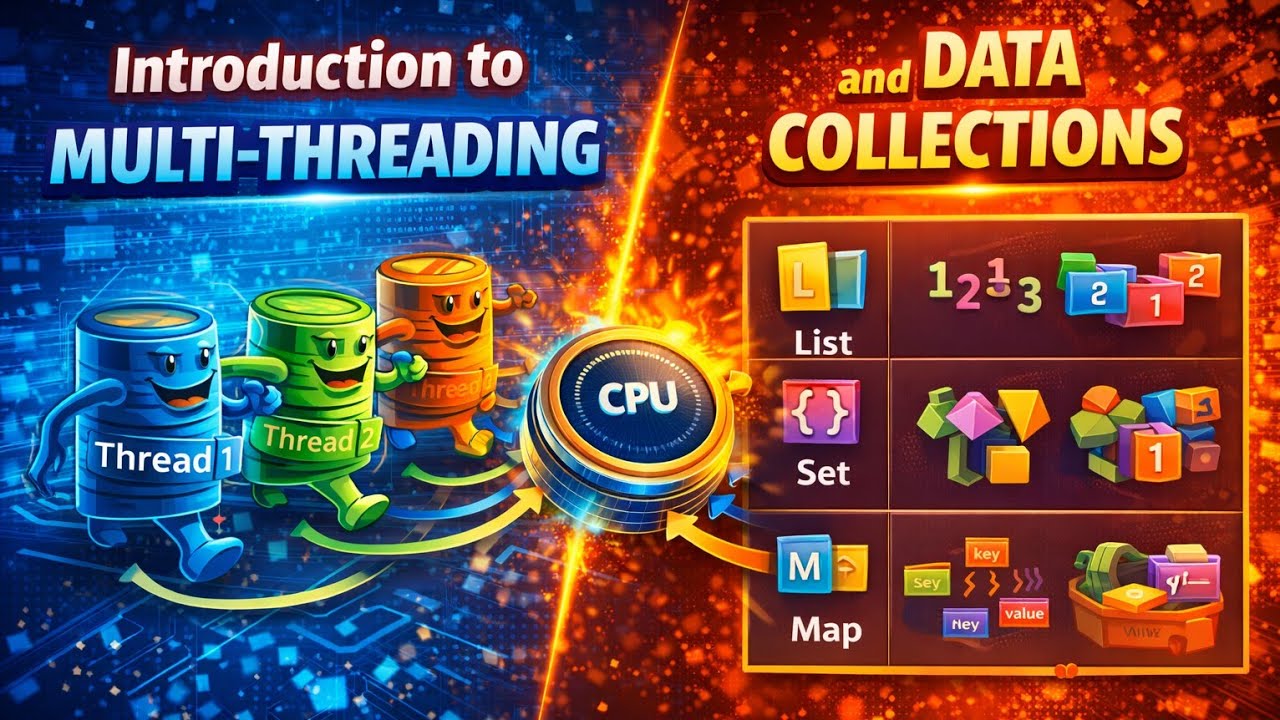 Introduction to Multi - threading and data collections | Object oriented programming | OOPM RGPV