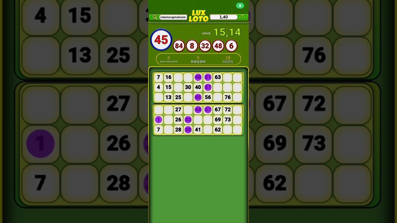 LUX LOTO OYNADIM UDUŞLAR SIFIR 