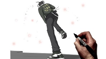 How To Draw Travis Scott | Step BY Step | Music