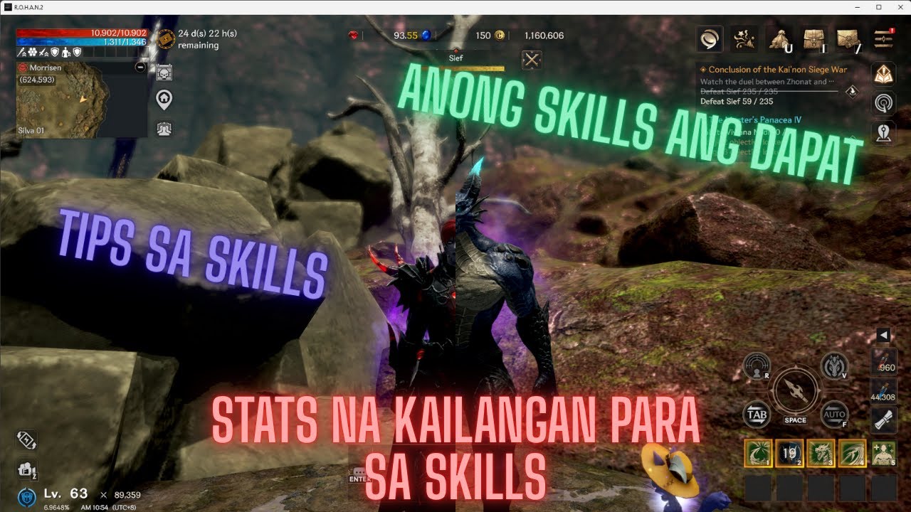 [Rohan 2 Global] - Tips sa skills ng Dekan (Dragon Knight) - YouTube