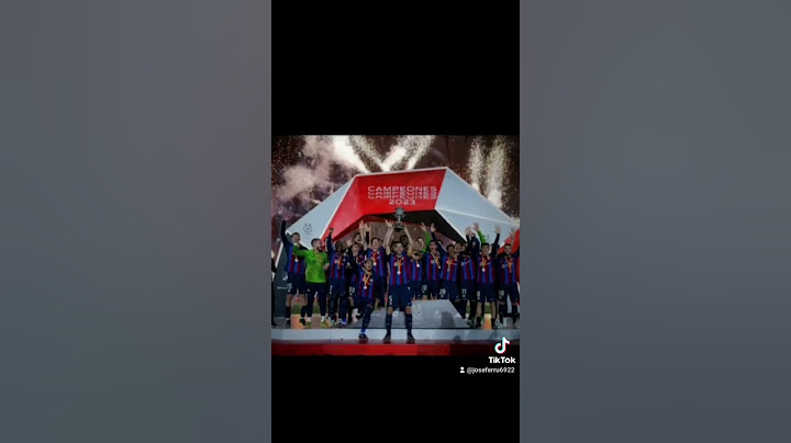 Los Campeones de la Supercopa 💙❤