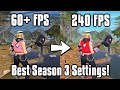 Fortnite Season 3 Settings Guide! - FPS Boost, Colorblind Modes, &amp; More!