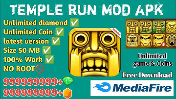 Temple Run Mod Apk Free Download ✅ | Temple Run Game Hack | No Root | Unlimited Diamond and Coin 🤩