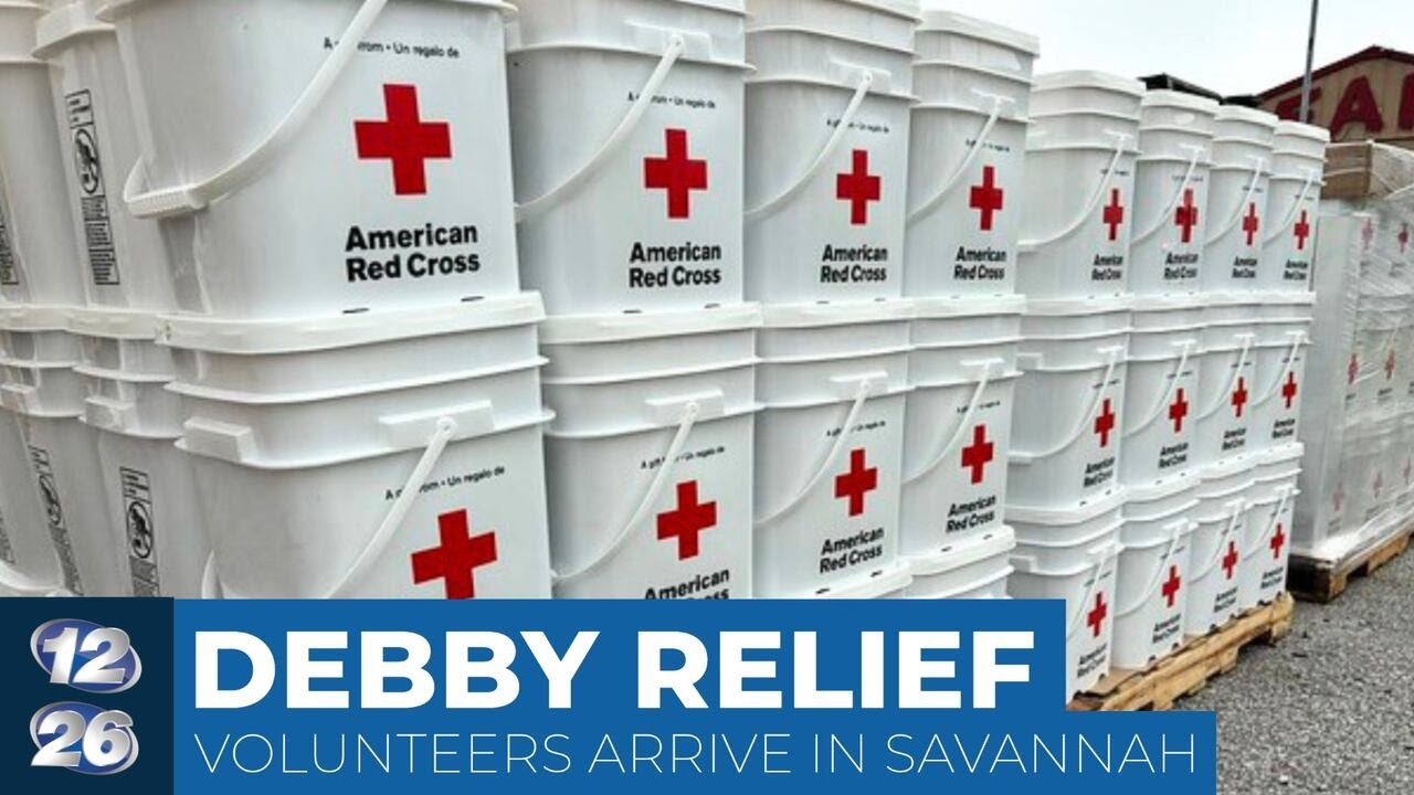 Local Red Cross volunteers provide Debby aid in Savannah - YouTube