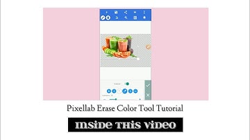 Pixellab Erase Color Tool Tutorial, Erase Photo