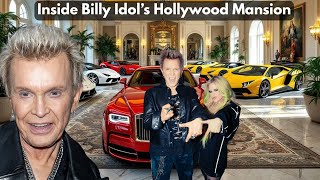 Inside Billy Idol’s Hollywood Mansion – Luxury, Music, and a Rebel’s Signature Lifestyle