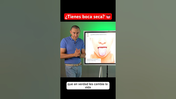 Remedio natural para Boca Seca. ¡Muy efectivo!