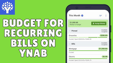 How to Budget for Recurring Bills in YNAB 2025?
