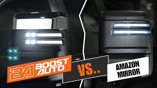 Best 2019+ Style GM Tow Mirrors For Chevy Silverado & GMC Sierra | Boost Auto Parts Vs. Competition