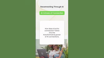 AI Echoes of Connection 🌠 How does AI echo connection It fosters dialogues that resonate with e