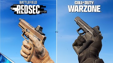 Battlefield REDSEC vs Call of Duty: Warzone - Graphics and Details Comparison