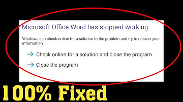How To Fix Microsoft Office Word Has Stopped || Microsoft Office Word Not Open Problem
