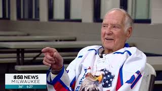 'If they can do it, I can do it': 97-year-old Gene Wagner never misses a shift