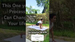 Sun Salutation EveryDay Morning🙏🌞🌿 #SunSalutationFlow #MorningYogaRoutine #yoga #fitness #yogaflow