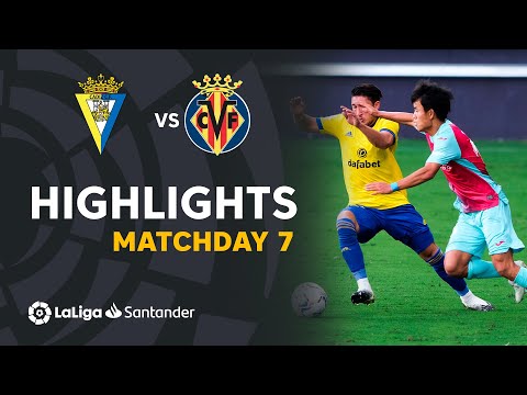 Cadiz Villarreal Goals And Highlights