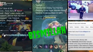 KUMPULAN VIDEO TIK TOK ML TERBARU || PART 4 FF MERESAHKAN
