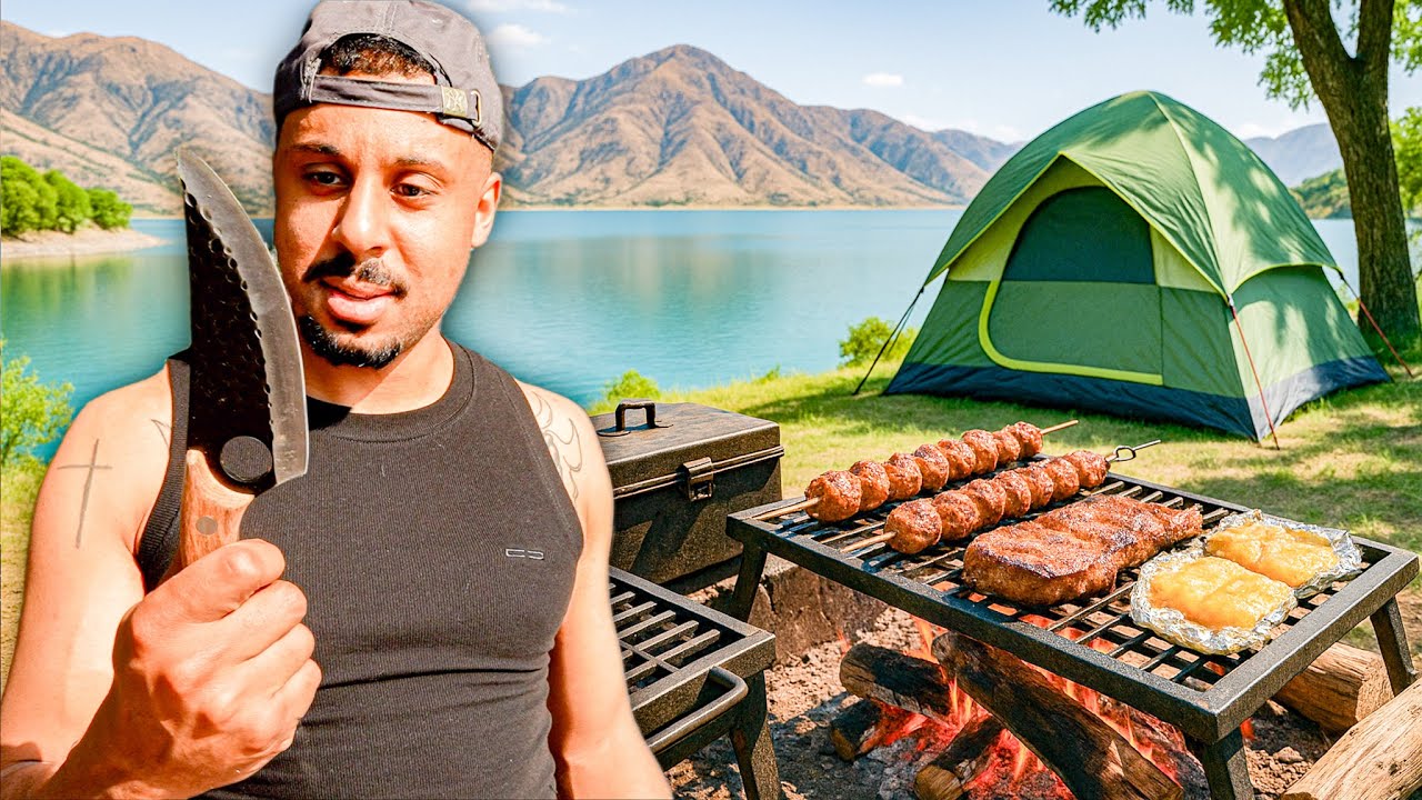 Wir grillen lecker Steak in den kurdischen Bergen 🥩