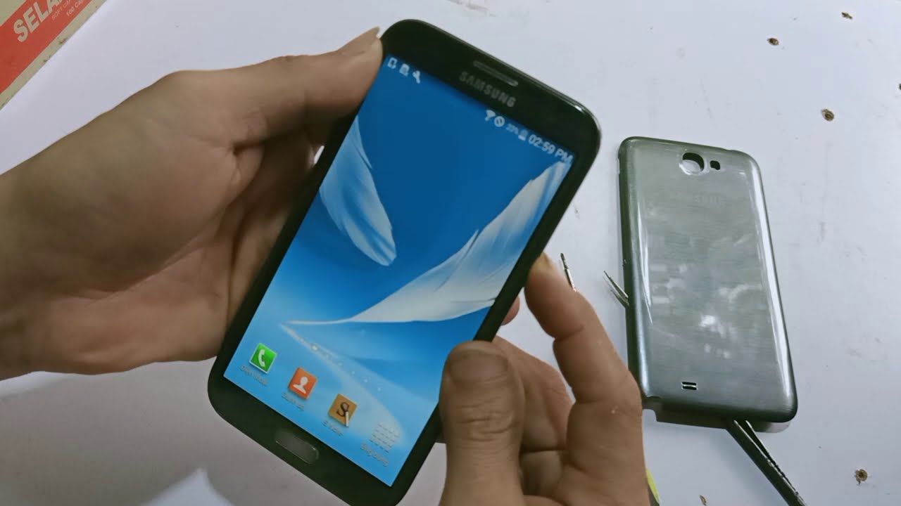 ซัมซุง กาแล็คซี่ โน๊ต 2 2022 New Cách tháo Samsung note 2