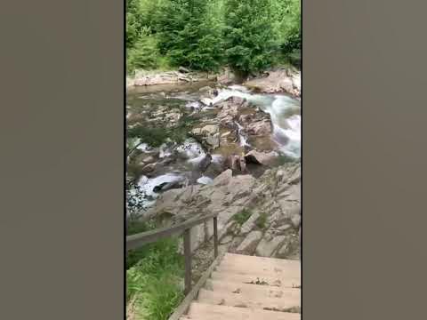 Мізунський водоспад #україна #ukraine#гори#водоспад#прикарпаття - YouTube