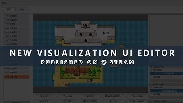 [iFAction Game Maker]A  New function Visualization UI Editor has been published on steam!
