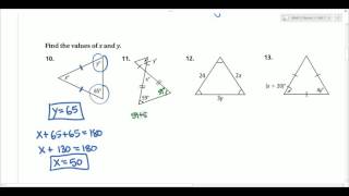 Math 2 Honors Unit 3 Review