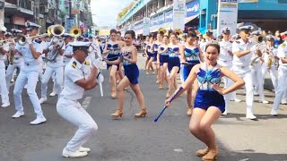Mariners Polytechnic College Band and Majorettes During Parade 2023