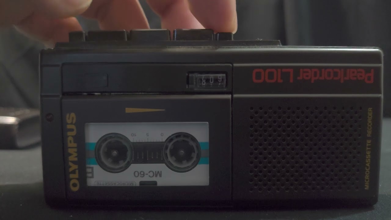 マイクロカセットテープレコーダー OLYMPUS L400 オリンパス マイクロ