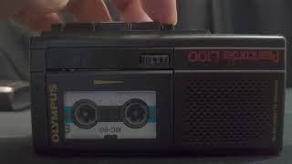 OLYMPUS マイクロカセットテープレコーダー パールコーダーJ500 61zMik0hQ7L._AC_UF894,