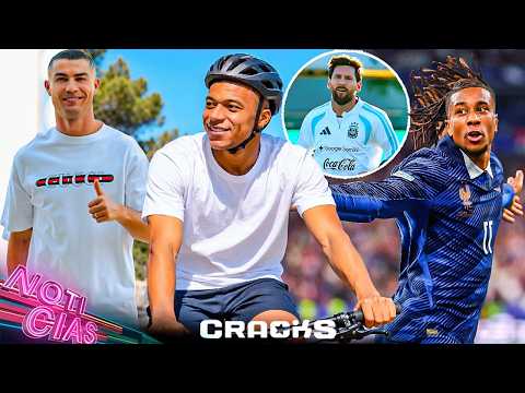 Mbappe "fed up the fans" | CR7 is back! More revealed | Olise's France | Trying to rain on Messi'...