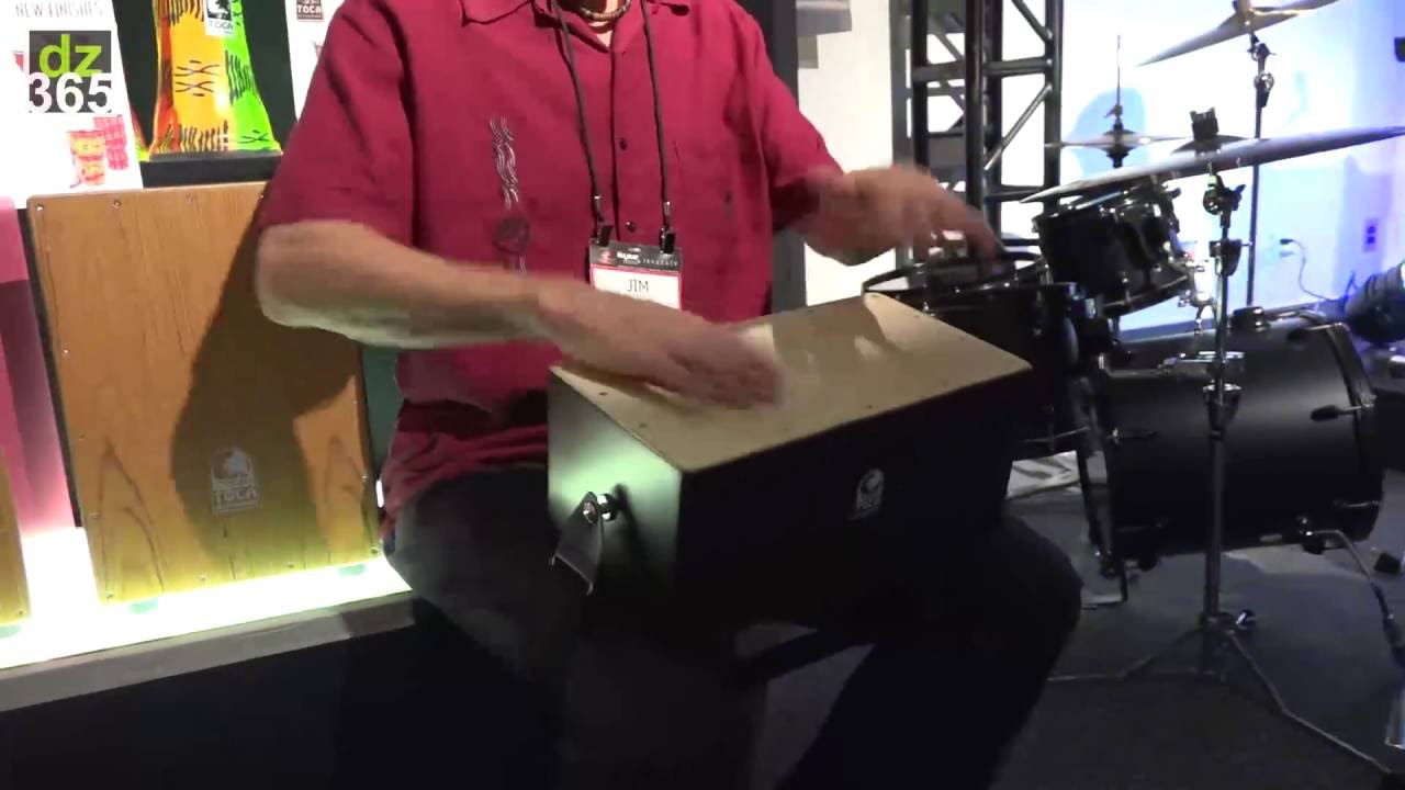 マウンテンリズム ボンゴカホン Toca Bongo Flip Cajon demo - by Jim Greiner - YouTube
