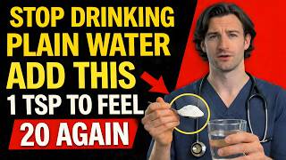 Don't Drink Plain Water Again After 60 — THIS 1 Trick Boosts Blood Flow Fast | Senior Health Tips