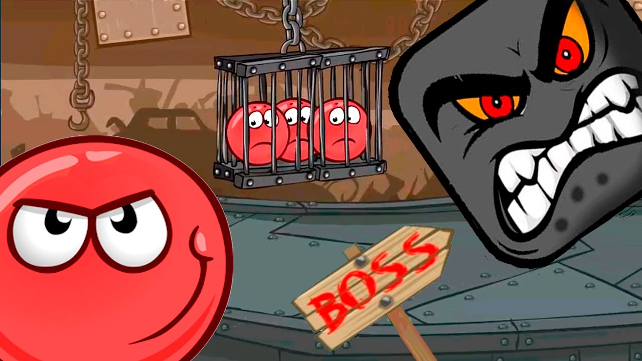 Шарик квадратик игра. Красный шарик игра мрачная фабрика. Игра Red Ball 4. Red Ball 4 мрачная фабрика босс. Красный шар босс мрачная фабрика.