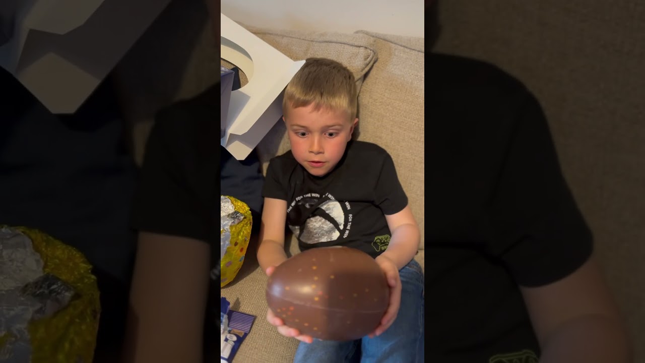 Smarties Easter Egg Opened