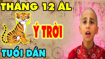 Tử Vi Tháng 12 Âm Lịch Tuổi DẦN May Mắn, Giàu Có Hay Vận Hạn Thế Nào? Đầy Đủ Và Chính Xác
