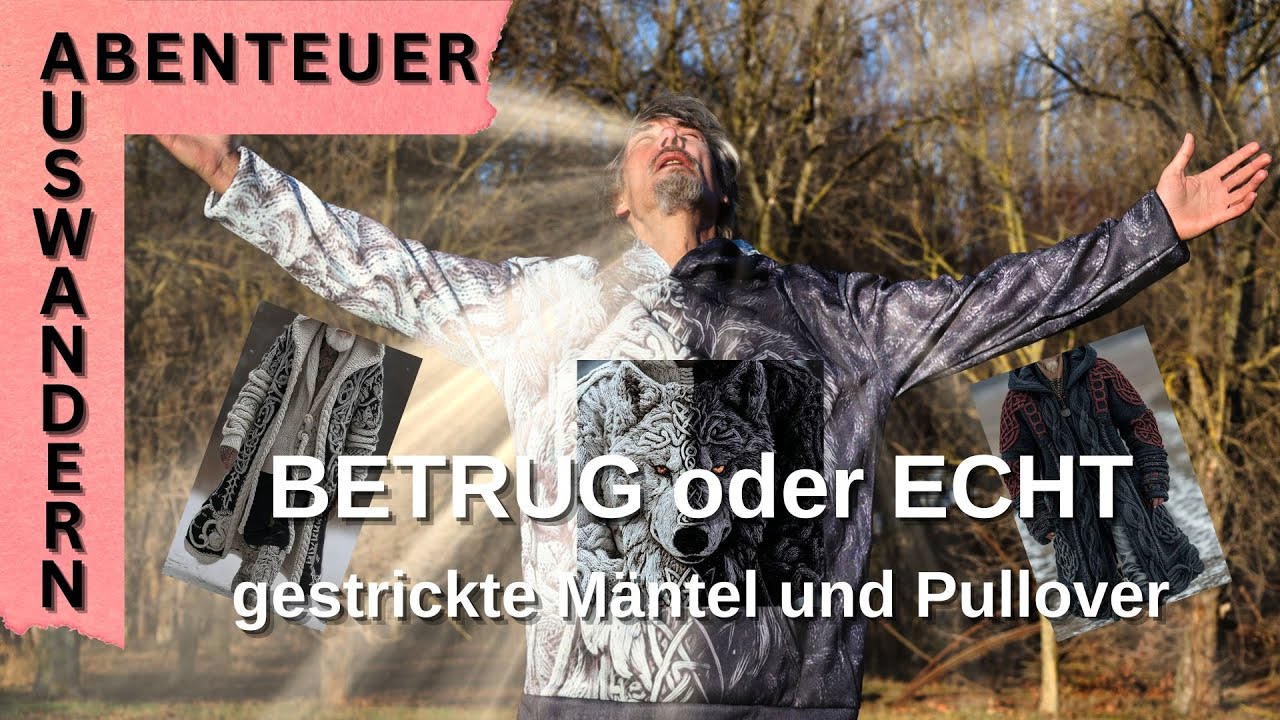 #betrug oder Echt gestrickte Mäntel und Hosen aus China #auswanderer#abenteuer#ungarn #scam