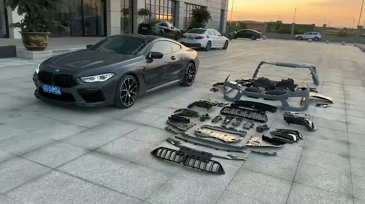 Good Quality PP Material Body Kit  Fender for BMW 8 Series G14 G15 Modified to M8 Style