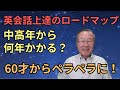 英会話超初心者からペラペラに。英会話上達のロードマップ。中高年からの勉強方法。何年かかる?