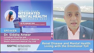 Invitation Message from Dr. Siddiq Anwar: 2nd Abu Dhabi Integrated Mental Health Conference