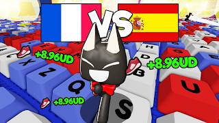 ESPAÑA vs FRANCIA en Escapa del Teclado??