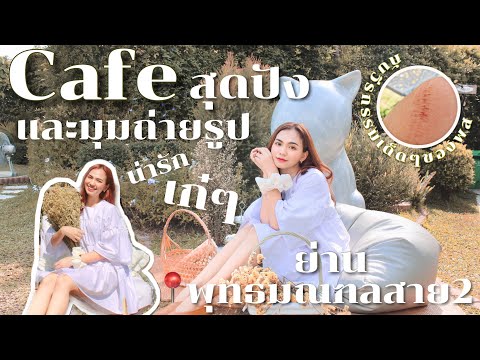 VLOG | คาเฟ่สุดปังย่านพุทธมณฑล มุมถ่ายรูปเก๋ๆ วีรกรรมสุดปั๊วะของพส (Bootcamp Cafe) | organishappy